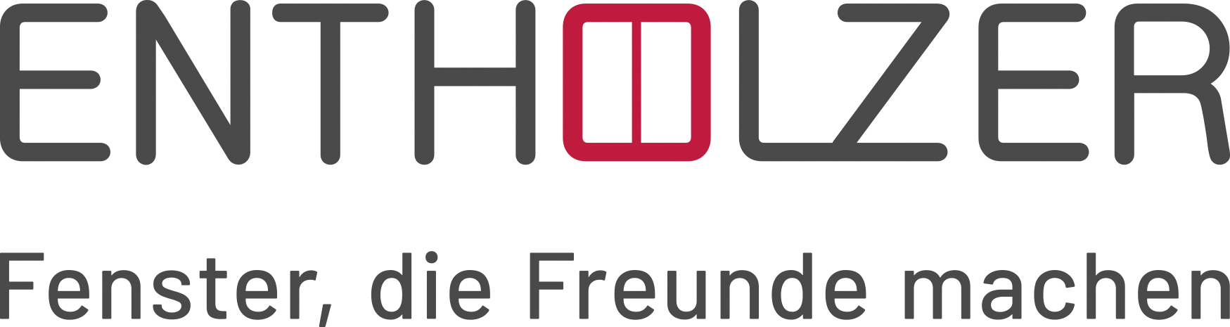 Logo Entholzer - Fenster, die Freude machen